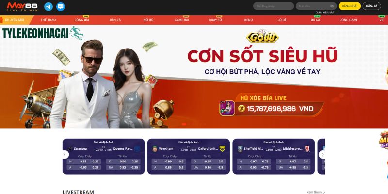 MAY88 chính thức ra mắt thị trường giải trí trực tuyến năm 2017