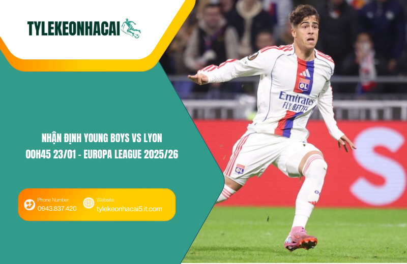 Đội hình dự kiến trước trận Young Boys vs Lyon